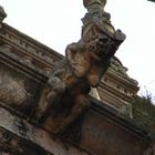 Diablo. Gárgola de la catedral Nueva de Plasencia. Cáceres.