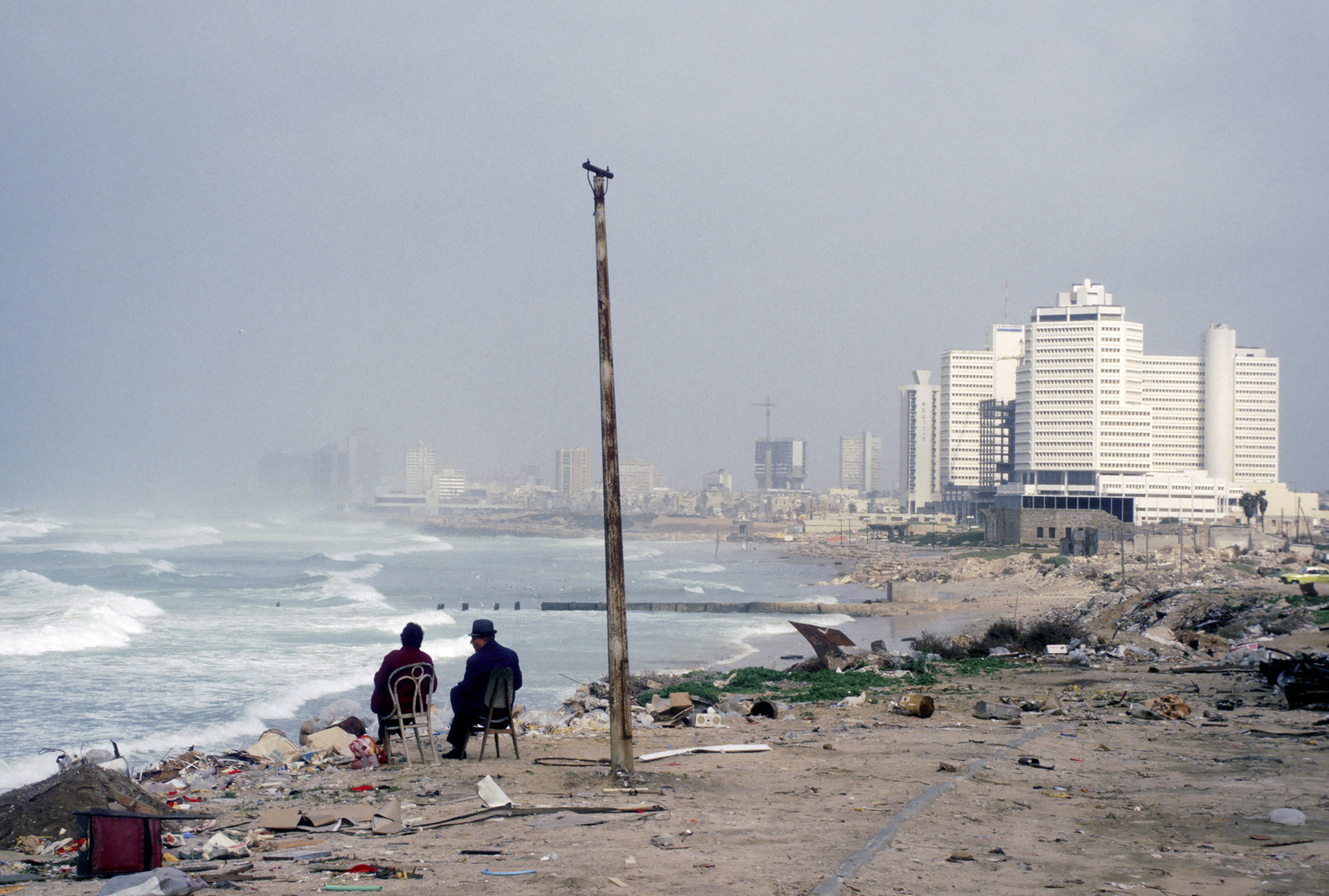 Dialog am Meer - Jaffa - Blick auf Tel Aviv 1982