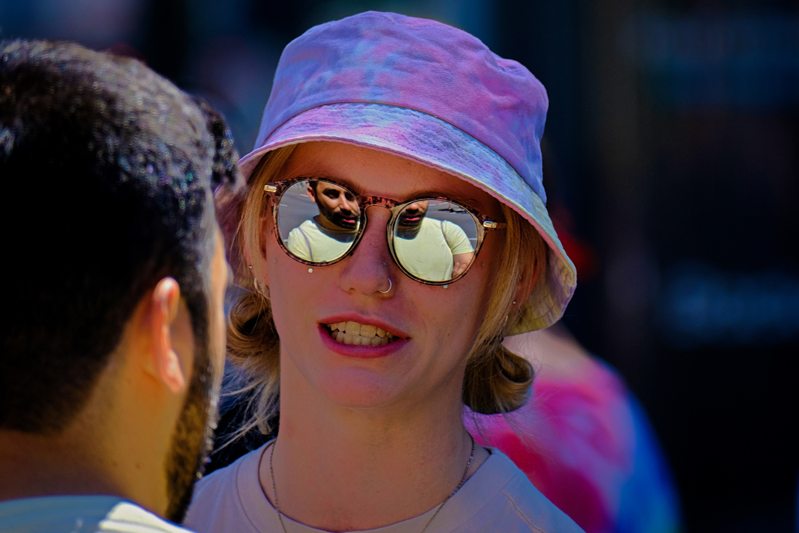 Dialog am Rande des CSD