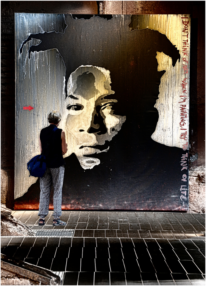 Dialog mit Basquiat... - Dialogue avec Basquiat...