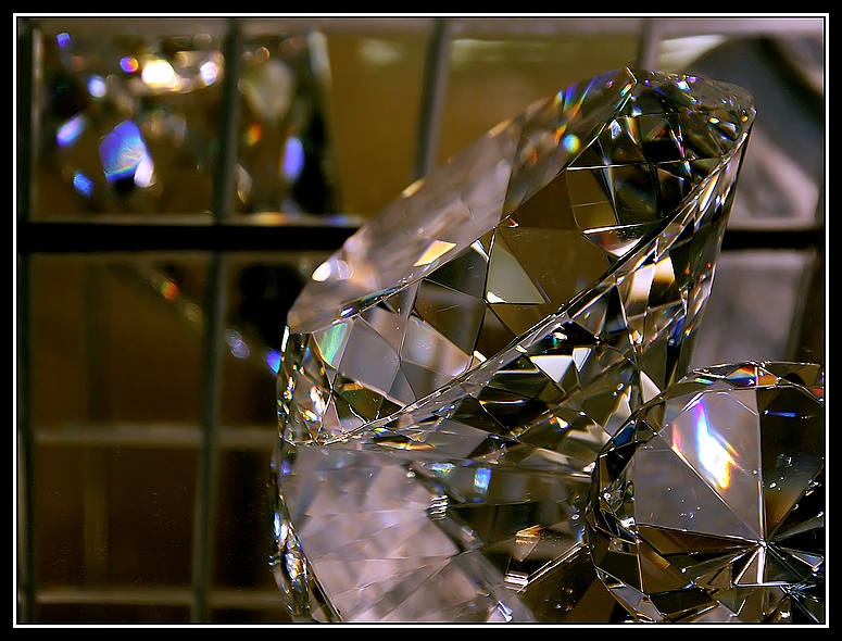 diamant, entrauscht