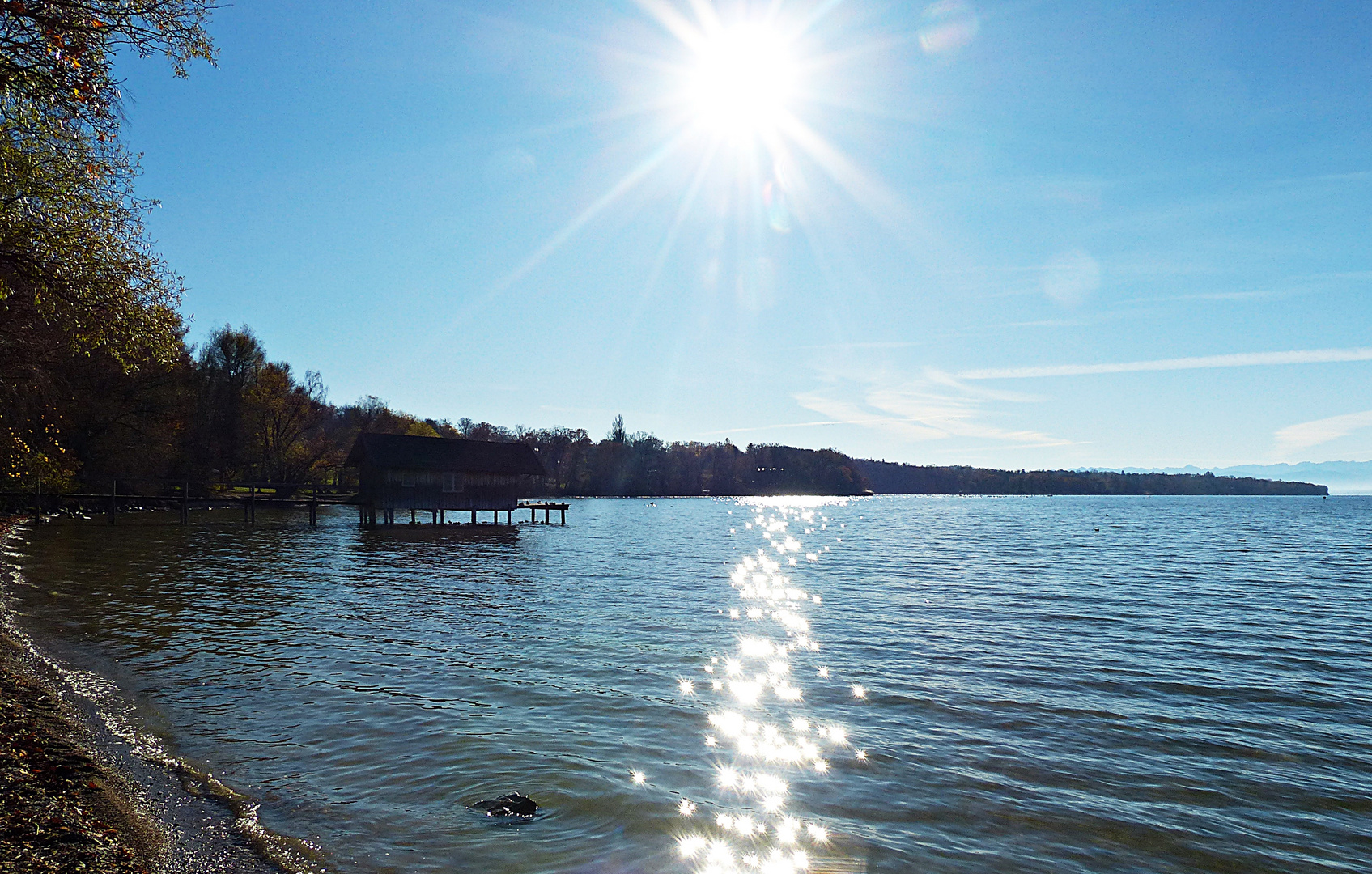 Diamanten auf dem Wasser