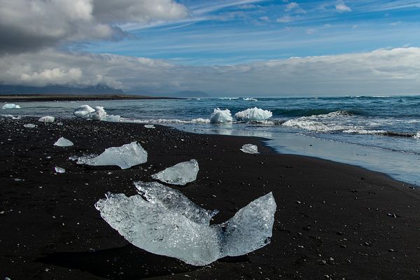 Diamantstrand Jökulsarlon