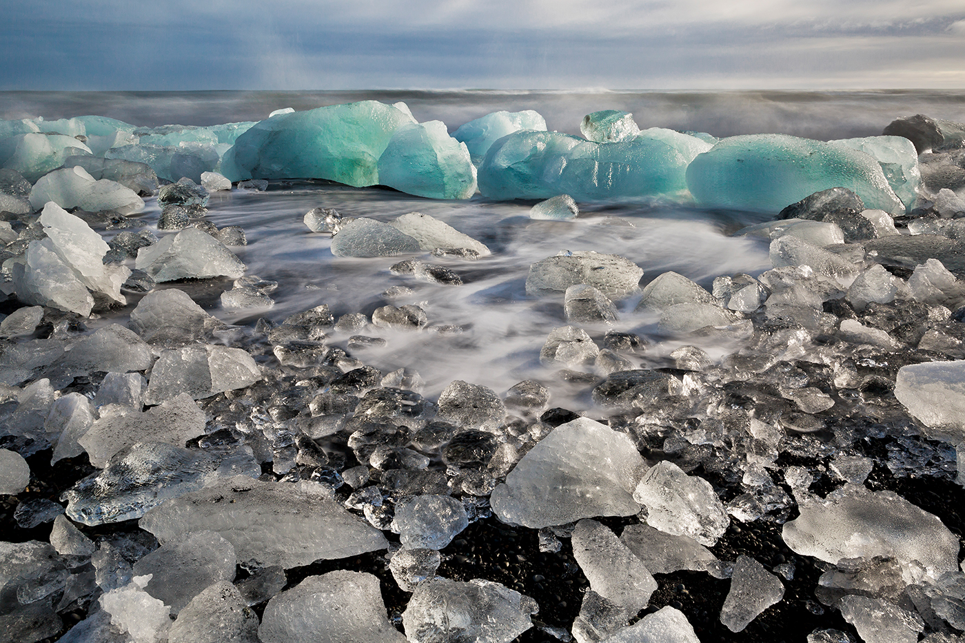 Diamond beach