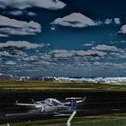 Diamond DA42 Twin Star - ready for take off into the blue