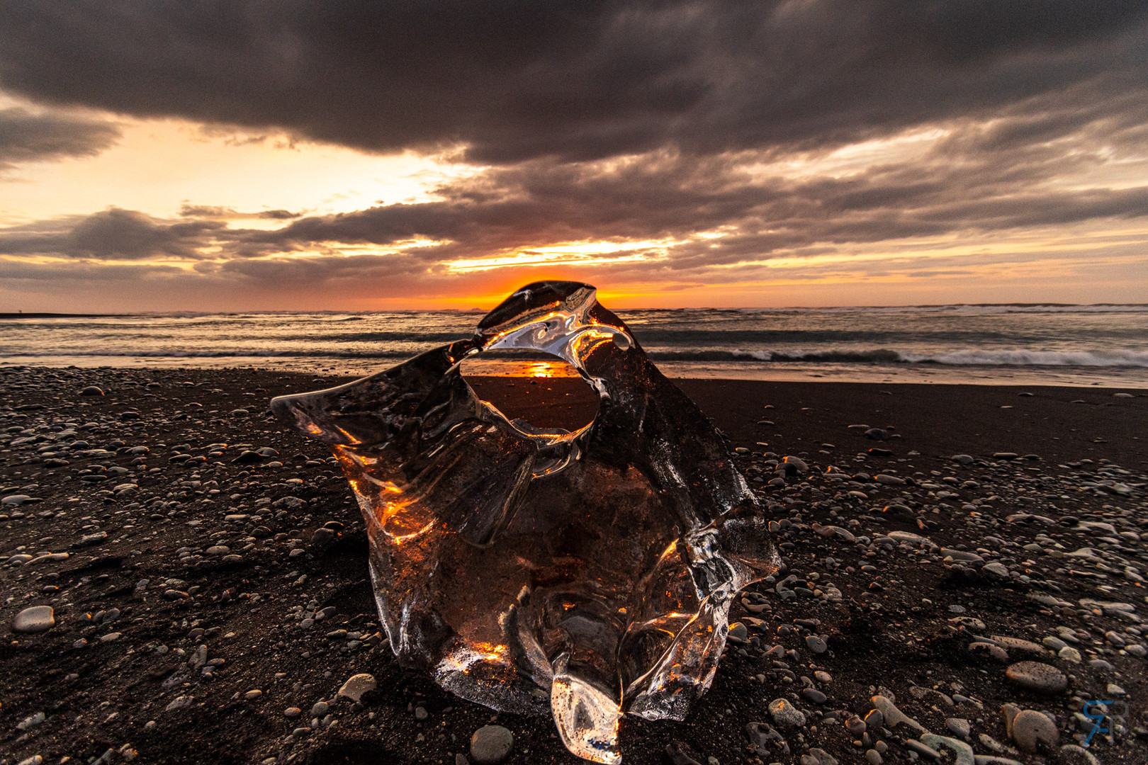 Diamondbeach auf Island 