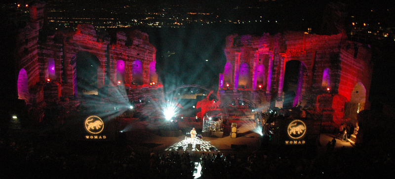 Diana Ross 2005 im griechischen Theater / Taormina / Sizilien