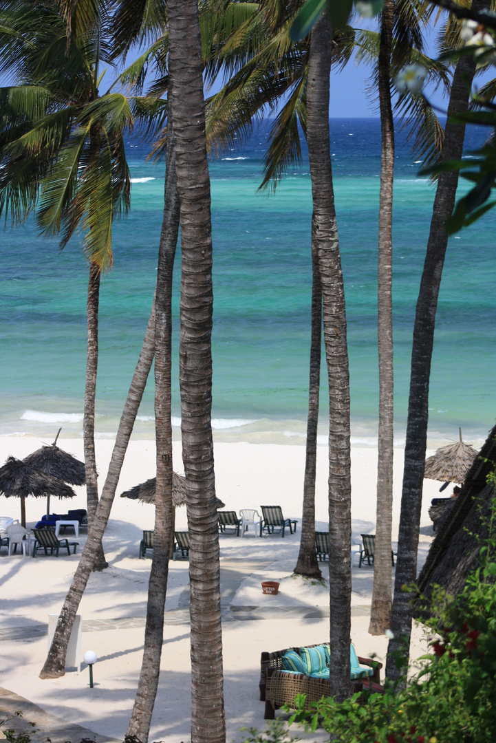 Diani Beach in Kenya