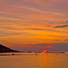 Diano Marina, Ligurische Riviera, Italien, Sonnenaufgang