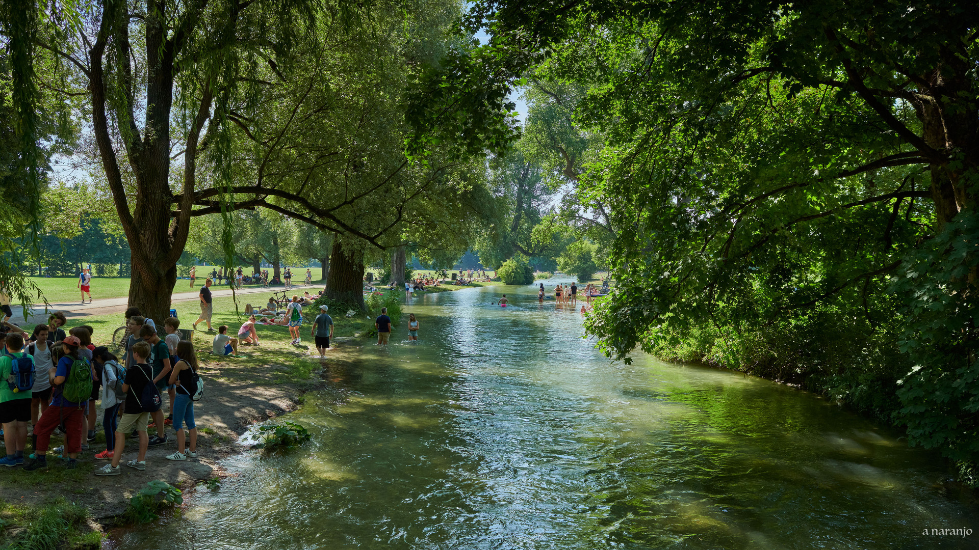 DIAS DE VERANO JARDIN INGLES MUNICH