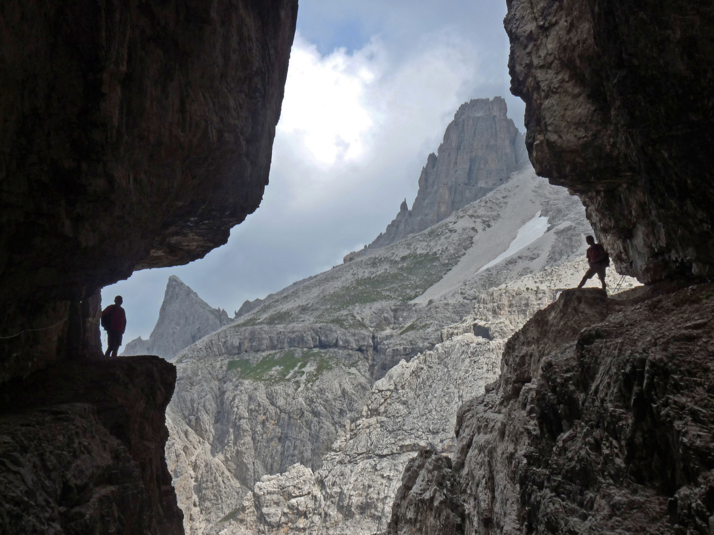 Diashow-Alpinisteig, Dolomiten