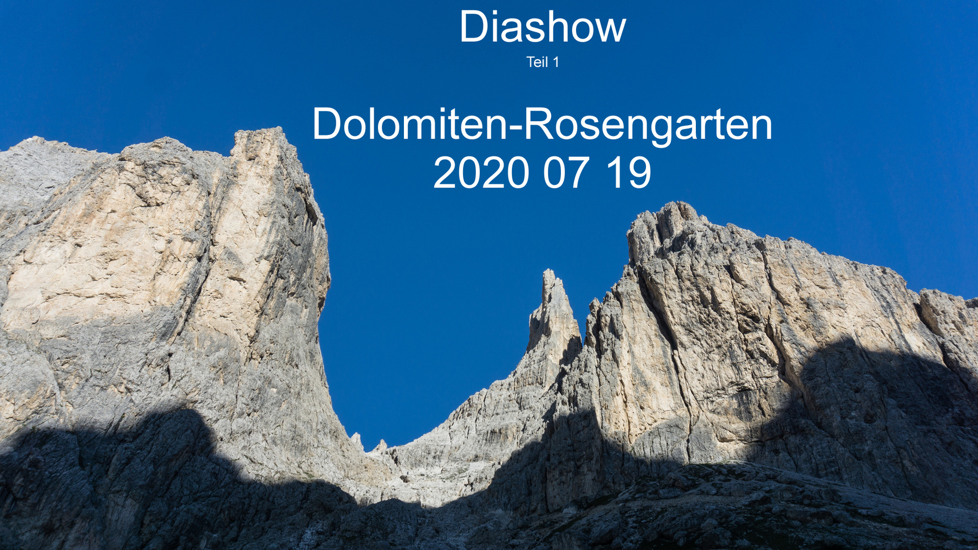 Diashow-Dolomiten Teil 1 von 5