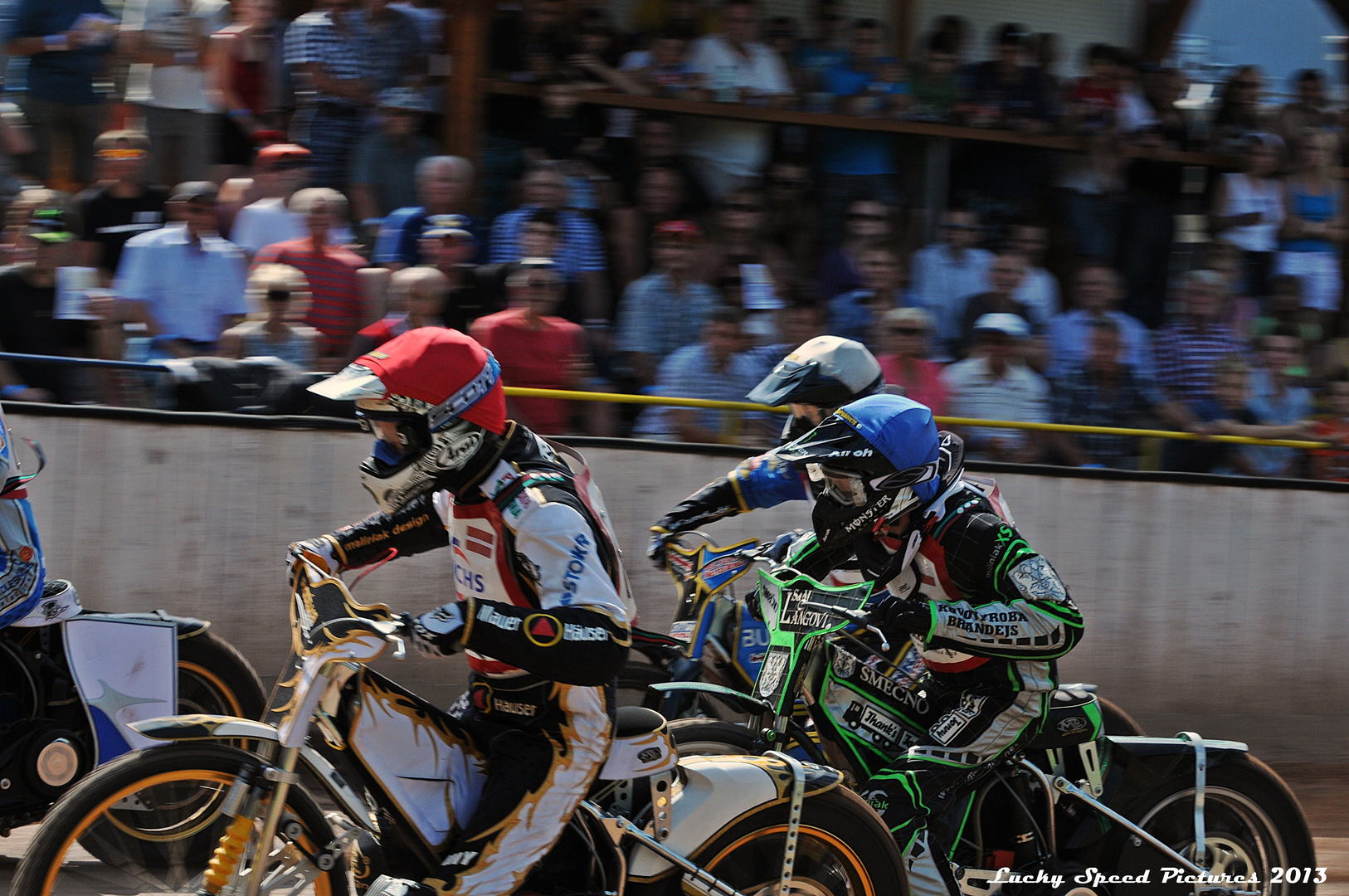 Dicht beieinander...Speedway 2013