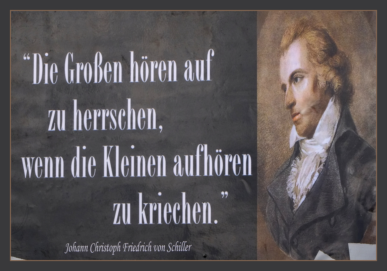 Dichterwort zum 9. Oktober 1989