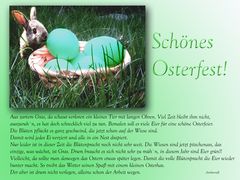 Dichtung für Osterhasen