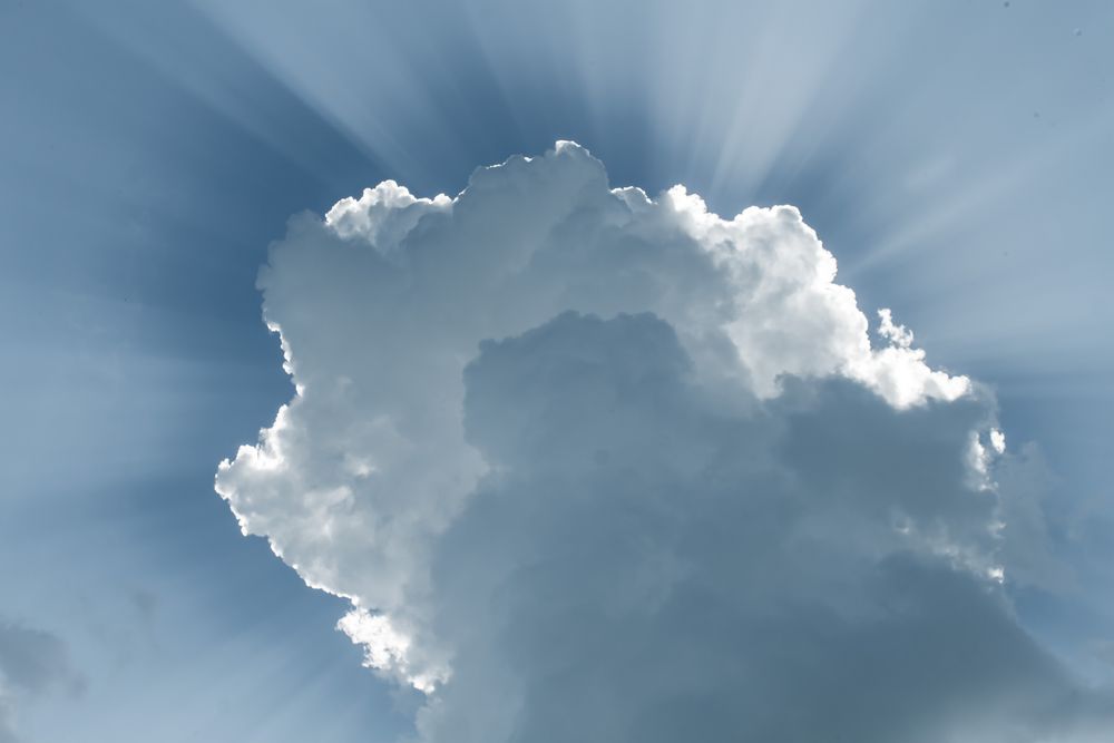 dicke Cumulus Wolke Foto &amp; Bild | himmel, wolken, himmel &amp; universum ...