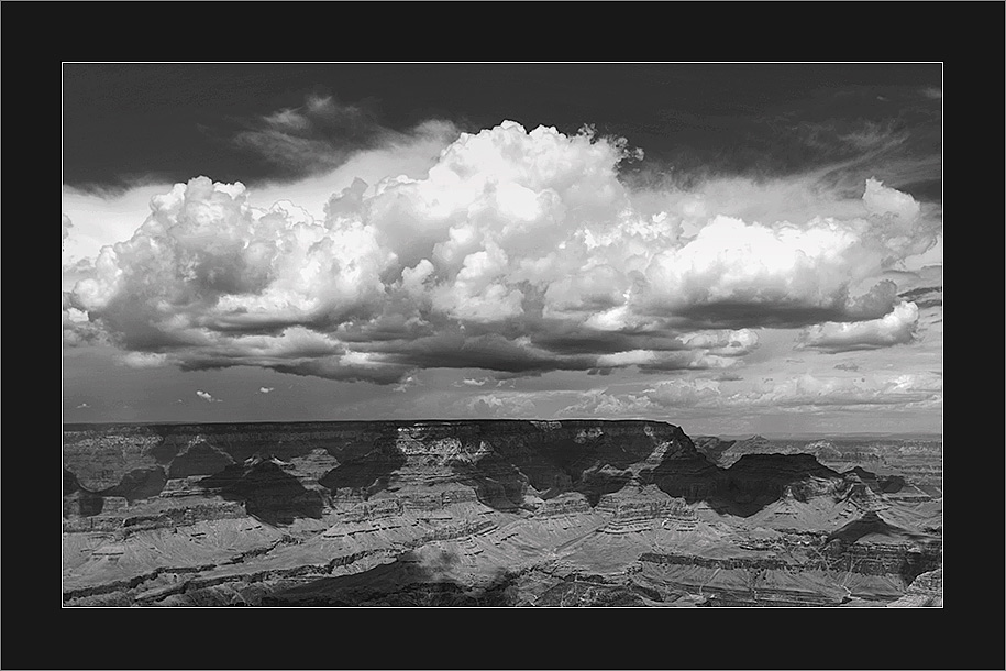 Dicke Luft über dem Grand Canyon