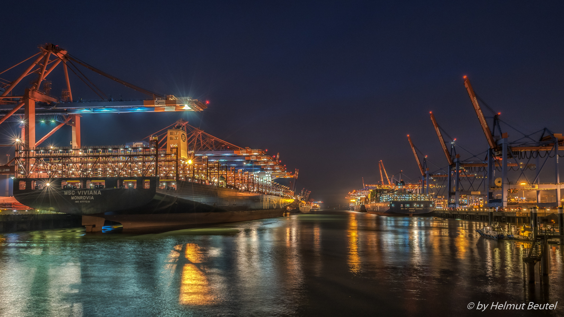 Dicke Pötte Treffen im Hamburger Hafen