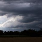 Dicke Regenwolken