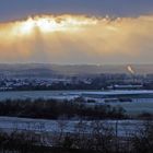 dicke Schneewolken