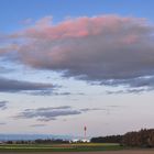 Dicke Wolke überm Fernsehturm