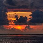 Dicke Wolken im Watt...