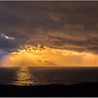 dicke Wolken über der Insel...