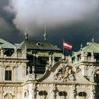 Dicke Wolken über Österreich