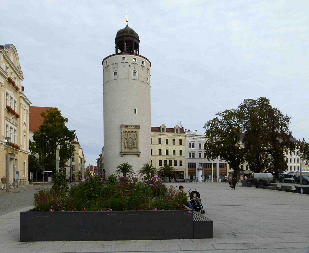 Dicker Turm am Marienplatz/ Görlitz