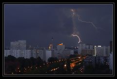 Dickes B mit Sommergewitter