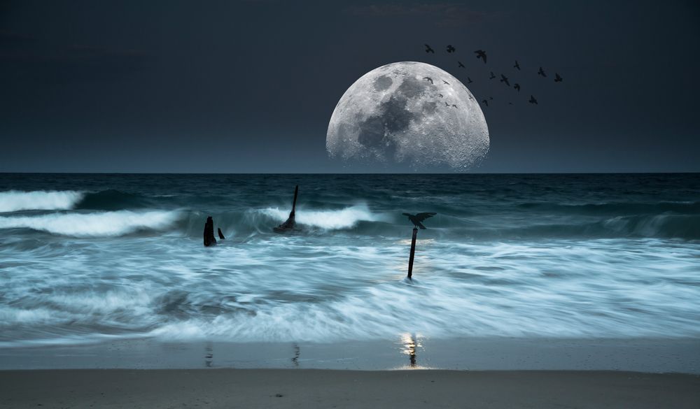 Dicky Beach Moonrise