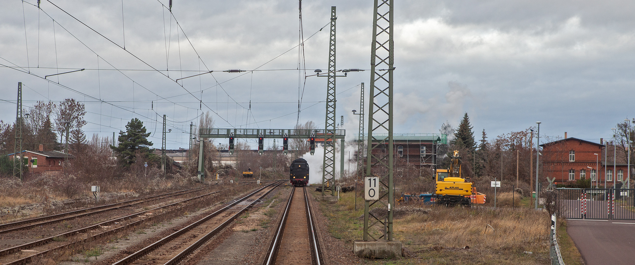 Die 03 1010 brachte uns von Magdeburg zum Technikmuseum Berlin