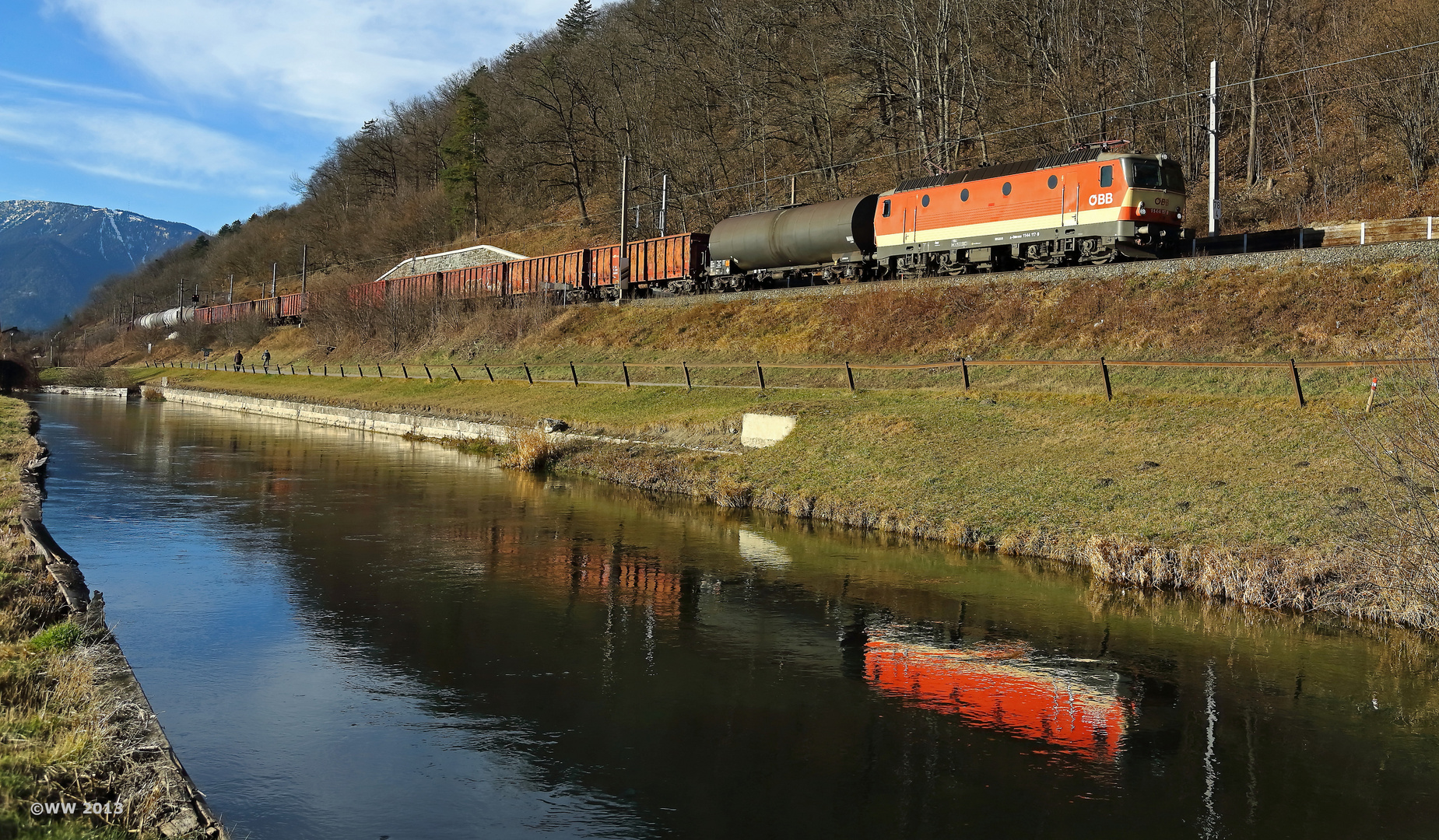 Die 1144 117-9 in Schlöglmühl...