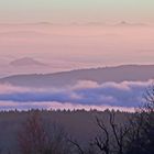 Die 123km Sicht von der Naklerovska vysina zur Schneekoppe...