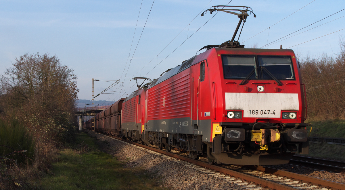 Die 189er ziehen den "Langen Heinrich"...