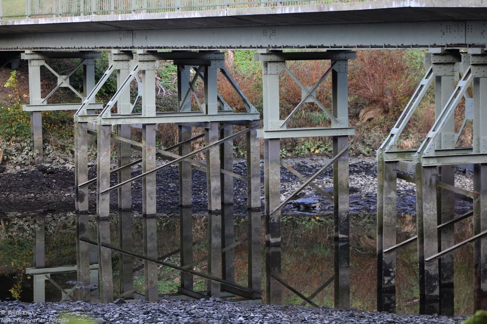 Die 2. Brücke unterhalb....