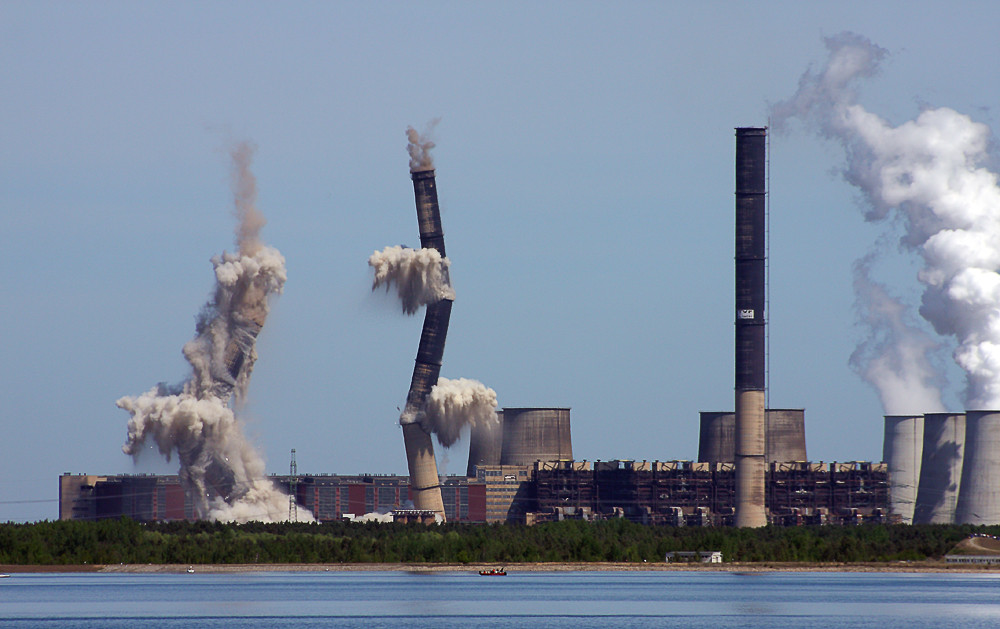 Die 2 Türme - Kraftwerk Boxberg -