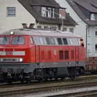 Die 218 249-1 in Paderborn Nord