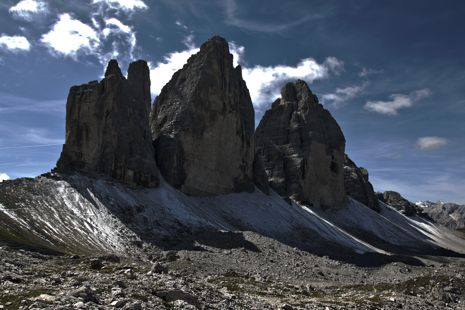 Die 3 Zinnen in den Dolomiten