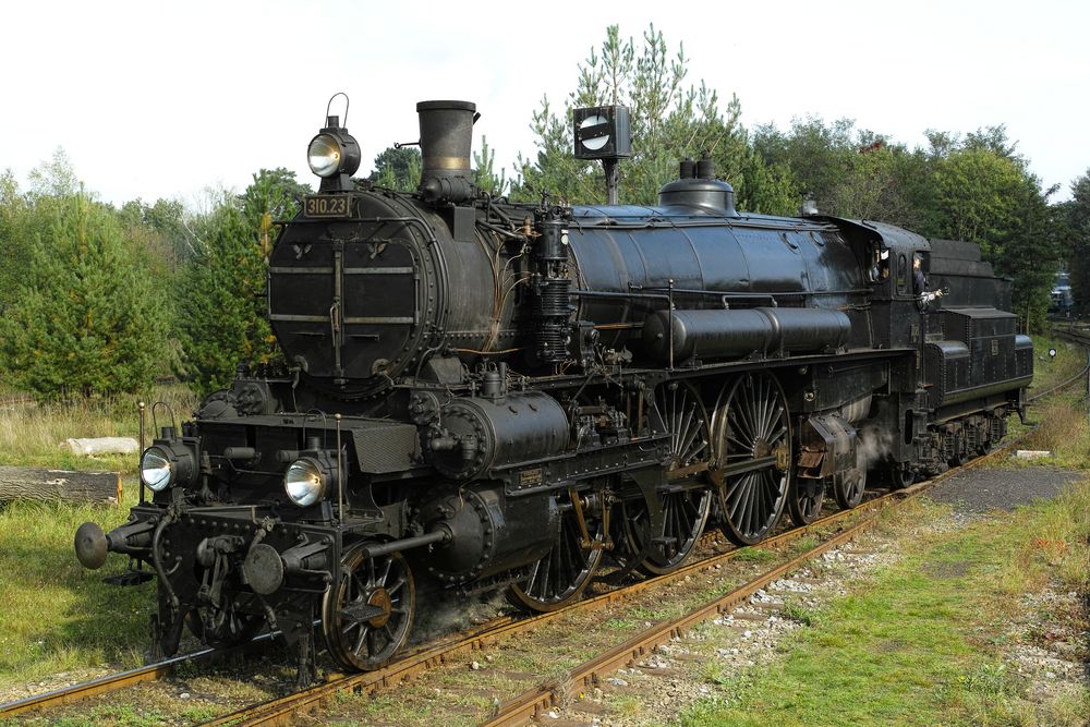 Die 310.23 im Eisenbahnmuseum Strasshof