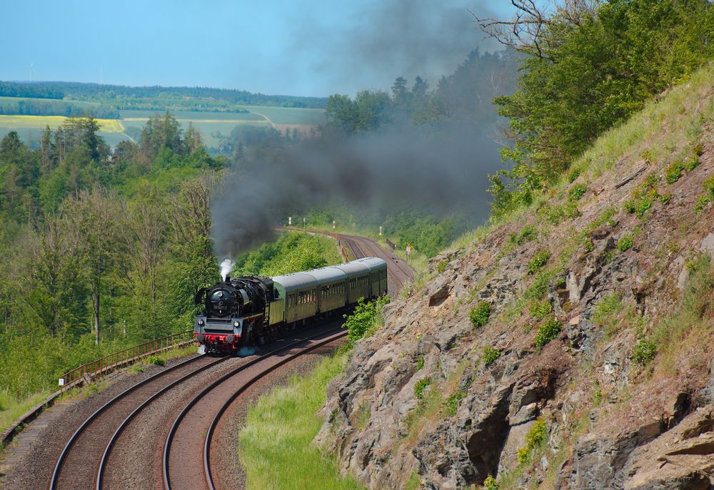 Die 35 1097-1 an der Schiefen Ebene