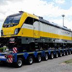 Die 487 001-0 von Swiss Rail Traffic in München