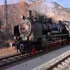 Die 638.1301 beim "Kopfmachen" in Bad Reichenhall