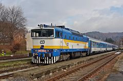 Die 754 019 der Ceske Drahy am........