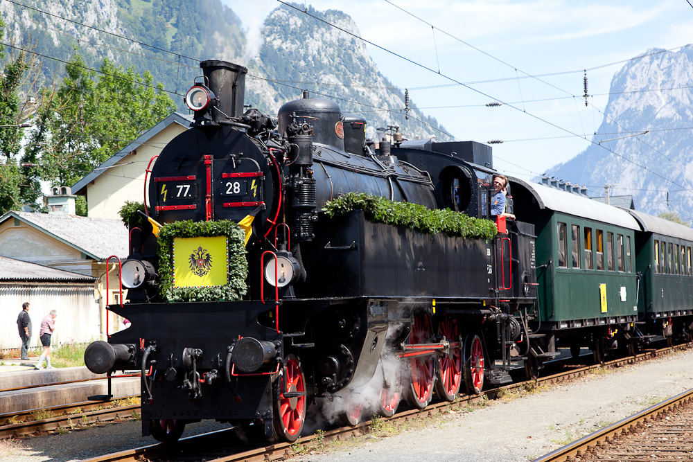 Die 77.28 der ÖGEG erreicht mit dem Kaiserzug Ebensee