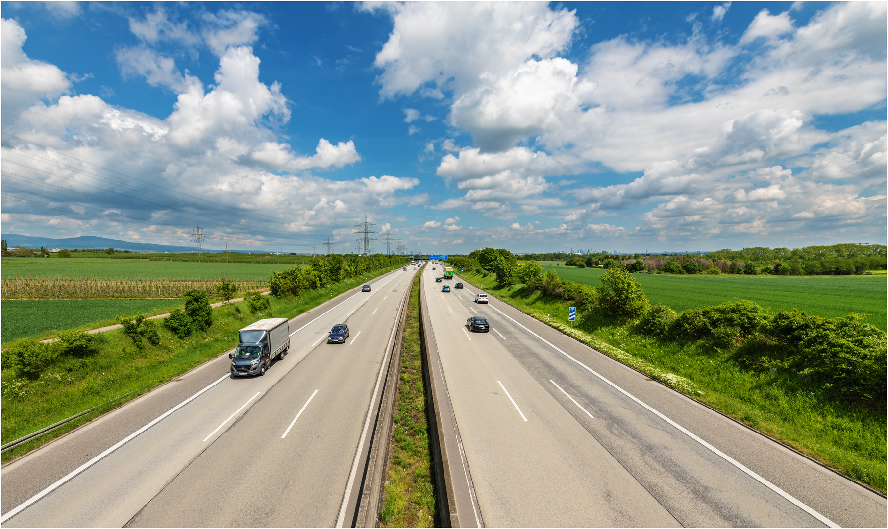 Die A 66 - Richtung Frankfurt