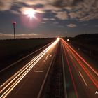 Die A20 bei Nacht