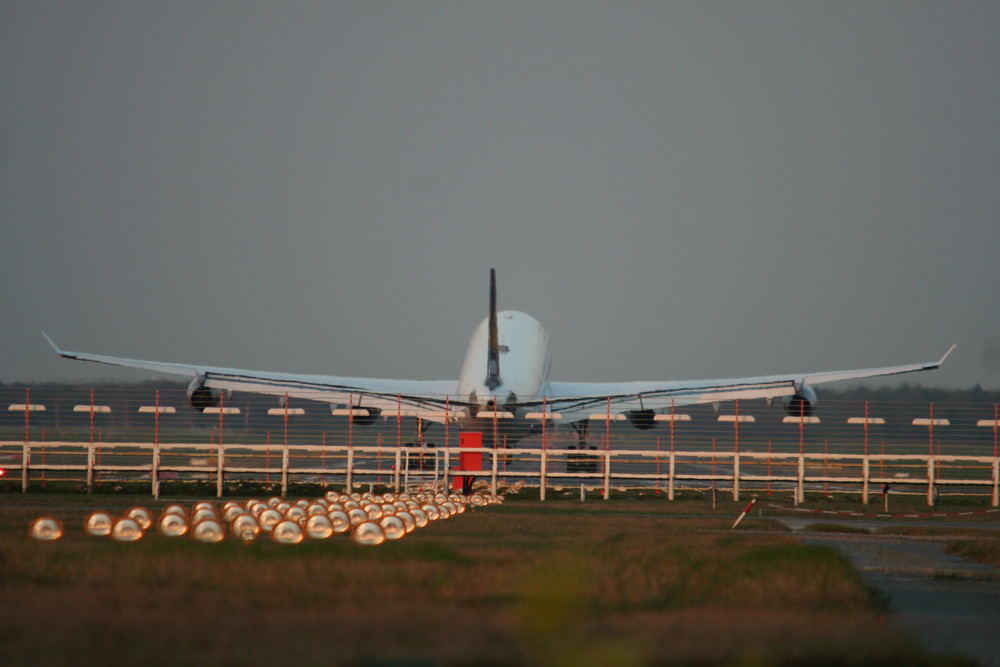 Die A340-300 setzt auf