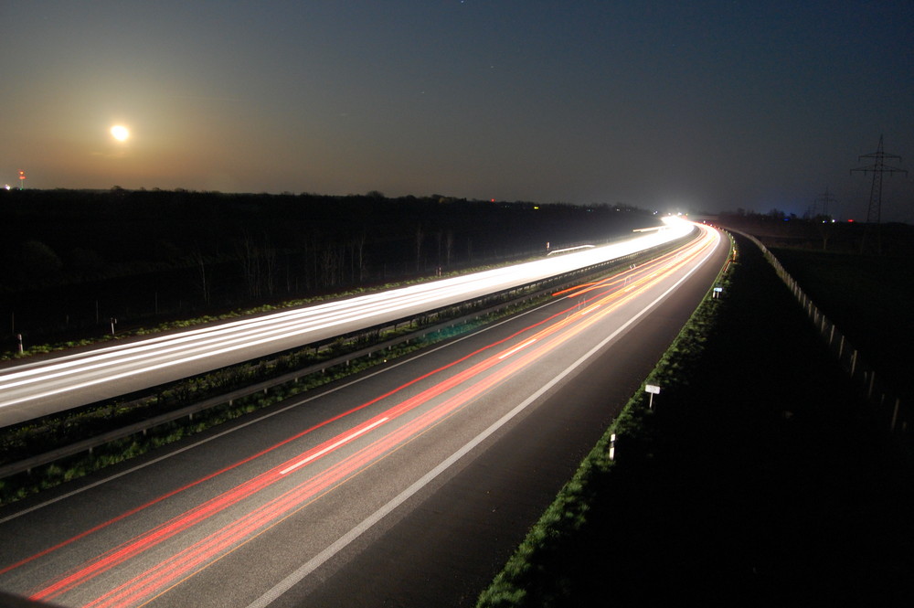 Die A7 und der Mond