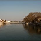 Die Aare in Solothurn...